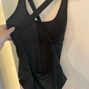 BNWT large Andie swim Tulum swimsuit, black